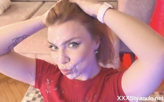 Kisankanna - Giant Cumshot! Her Face Is Completely Covered Sperm [FullHD]