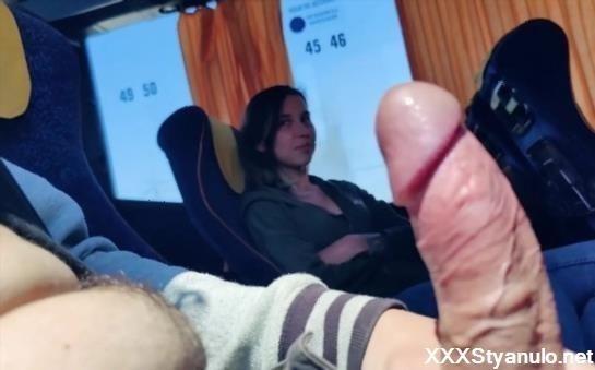 Myschoollife - Stranger Teen Suck Dick In Bus [FullHD]