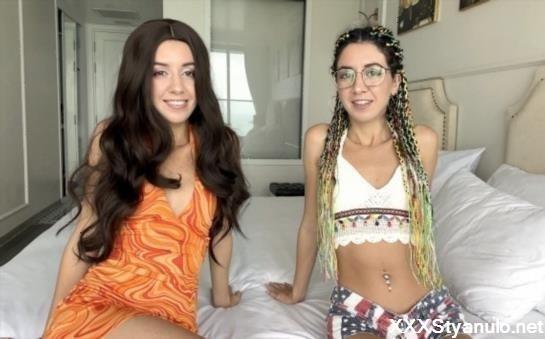 DisDiger - Step Brother Fucks The Best Friend Of Step Sister From Behind! - Cum On Face [FullHD]