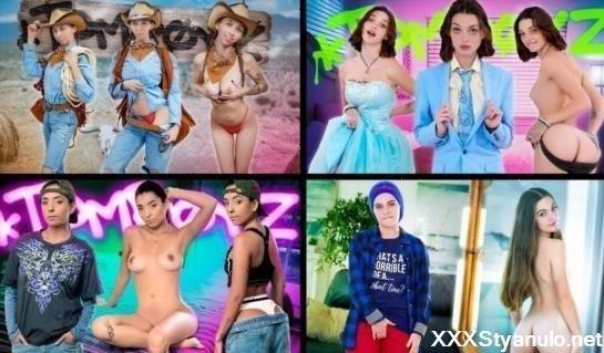 Khloe Kapri, Chloe Temple, Breezy Bri, Madison Wilde, Selina Imai, Marina Vaylor, Juniper Ren, Lucy Foxx, Sasha Tatcha, Daisy Love, Journey Love - Compilation We Love Tomboyz [SD]