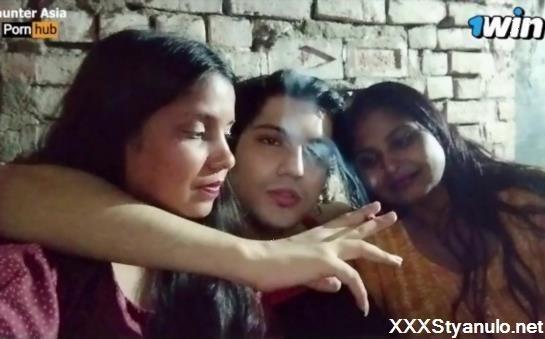 Hunter Asia - Threesome Sex In Village House [FullHD]