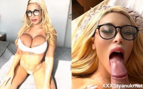 Lana Myers - Sexy Big Natural Tits Blonde Fucking Reverse Titfuck - Lana Myers [FullHD]