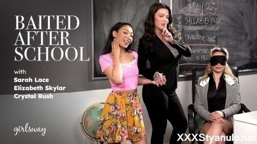 Crystal Rush, Elizabeth Skylar, Sarah Lace - Baited After School [4K]