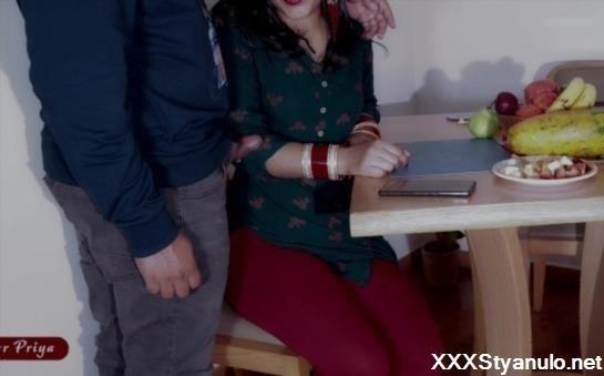 YOUR PRIYA - Priya Bhabhi Firting, Romance And Sex With Young Devar And Creampie [FullHD]