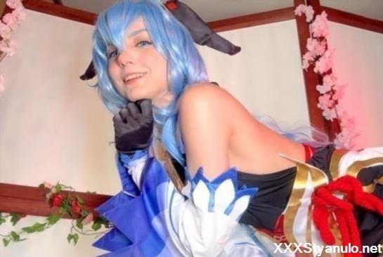 Lina Moore - Ganyu As A Real Naughty Girl [FullHD]