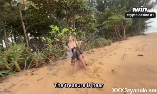 Lil Karina - 2 Pirates Fucked The Sailors After The Shipwreck In Search Of Treasure [FullHD]