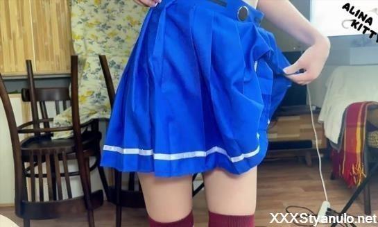 Kitty Alina - New Mode In Miside Brought Mita Into My Bedroom  She Wanted Sex Immediately - Miside In Real Life [FullHD]