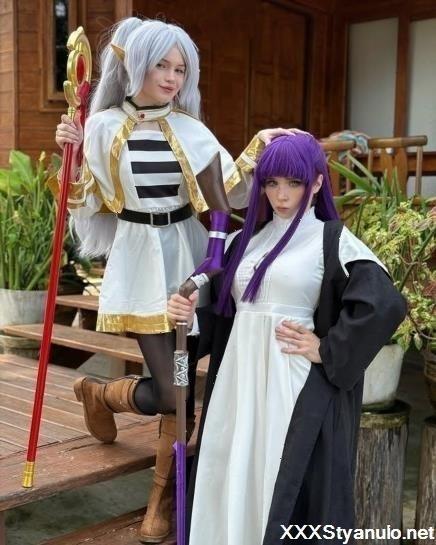 Sweetie Fox, Diana Rider - Fern And Frieren Cream-Filled Conjuring [FullHD]