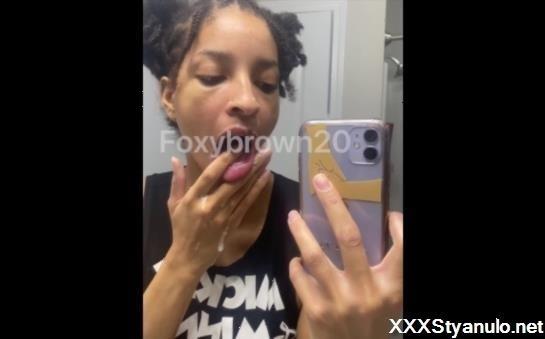 Foxybrown2025 - Fuck ! I Love Playing In Cum Loop [SD]