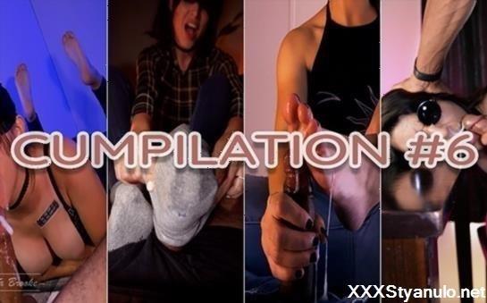 Ava Brooke - FootjobSockjob Cumshot Compilation 6 - Ava Brooke [SD]