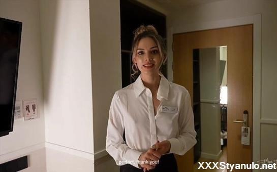 Hope Heaven - Shy Young Hotel Maid Gets Fucked By Pervert Hotel Guest For Money [SD]