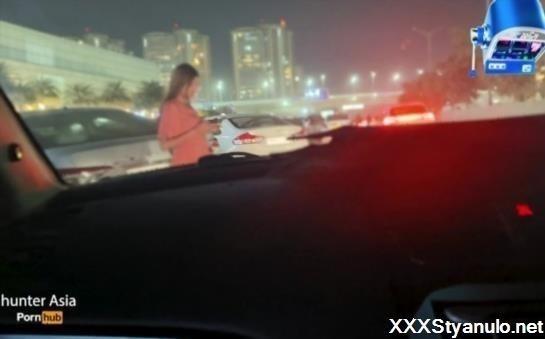 Hunter Asia - Sex For Money - Black Beauty Getting Fucked By Stranger [FullHD]