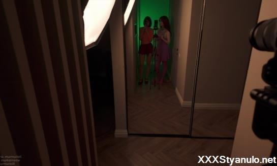 Murmuriel - Bts Velma And Dafne Playing With Monsters Dildos And Fuck Each Others With Strap-On [FullHD]
