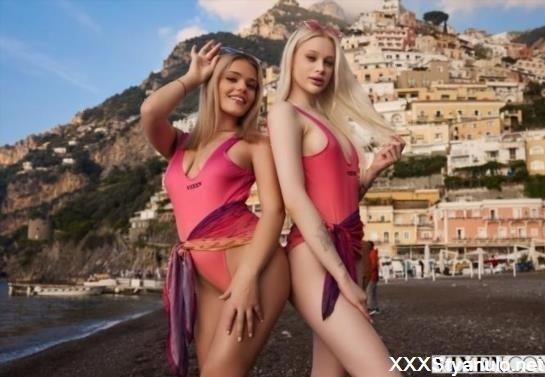 Jade Jadore, Avrora Meey - Stunning Blonde Besties Have Intense Threesome [SD]
