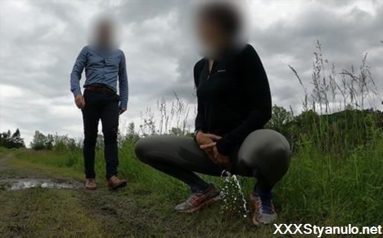 Lovewetting21 - She Pisses On Herself While Jogging, Her Boss Catches Her And Fucks Her [FullHD]