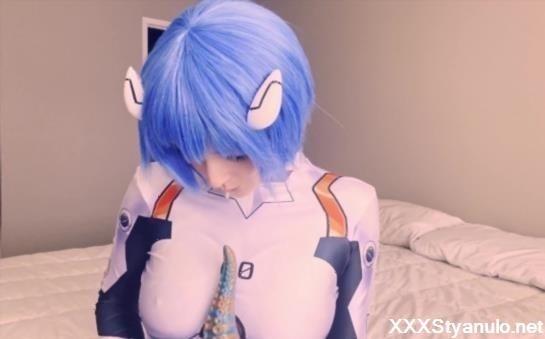 Sweet Nymph - Rei Ayanami Riding. Evangelion Cosplay [FullHD]