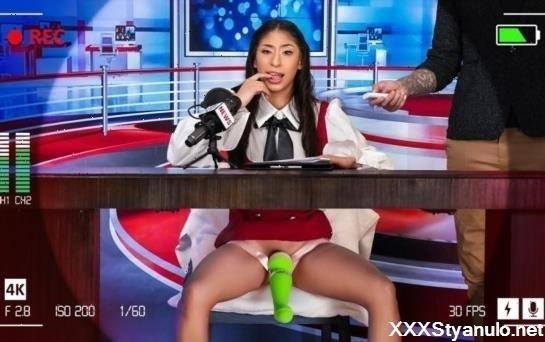 Sona Bella - Sona Bella Moans The Morning News Bratty Schoolgirls Orgasmic Punishment! [SD]