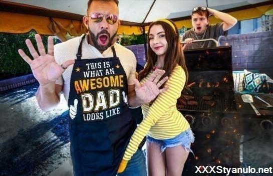 Serena Hill - Ill Drain Your Cock Before The Bbq Serena Gets Marinated In Daddys White Sauce [SD]