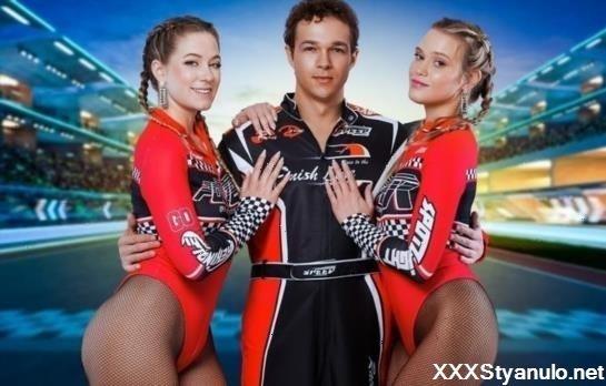 River Lynn, Chloe Rose - Ready, Set, Fuck! Chloe And Rivers Flag Girl Audition [SD]