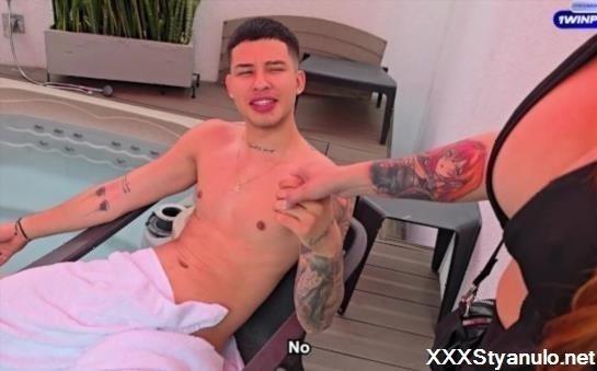 Amateurs - My Stepson Danner Mendez Makes Me Suck His Big Cock Before His Dad Comes Home - Andrea Castro [FullHD]