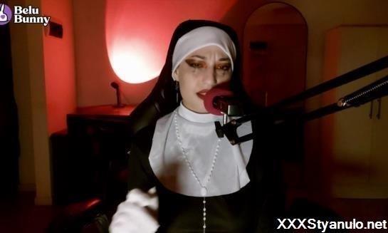 Belu Bunny - Evil Nun Hexes You In Hell Stealing Your Dick - Denial Asmr Roleplay [FullHD]