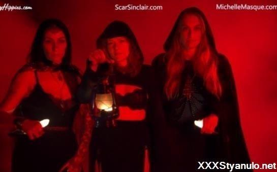 SexyHippies - The Ritual - Sexy Hippies, Scar Sinclair, Michelle Masque [FullHD]