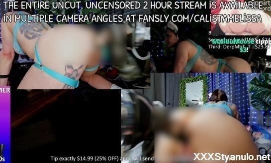 Calista Melissa - Monster Cocks And Inflatable Knots - Live Fansly Stream Preview [FullHD]