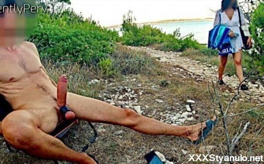 GentlyPerv - Gentlyperv Meets A Pervy Girl On A Beach. During An Exhibitionist Day At The Sea I Find A Cute Woman [FullHD]
