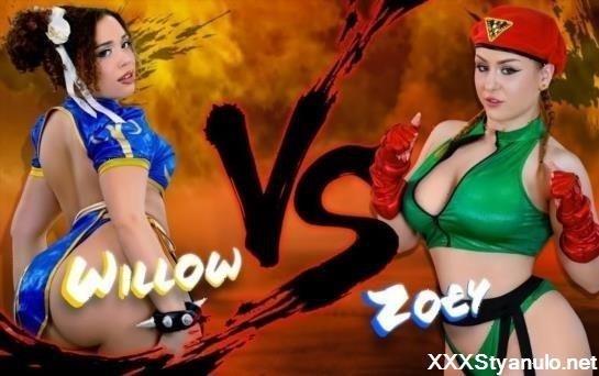 Willow Ryder, Zoey Uso - Willow Ryder Vs Zoey Uso! Fight! [FullHD]