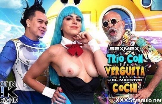 Michelle Dom - A Threesome With The Prince Of Saiya-Boners And Basty Roshy [FullHD]