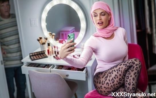 Krystal Sparks - Anniversary Surprise Not-So-Shy Hijab Wife Spitroasted! [FullHD]