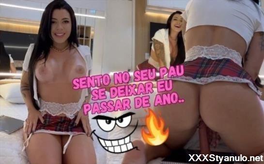 Drii Cordeiro - Aluna Gostosa Se Masturbando E Falando Putaria Para Seduzir O Professor Safado [FullHD]