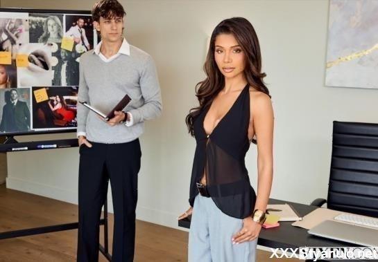 Ava Amira - Petite Tanned Bosslady Enjoys A Hard Working Cock [SD]