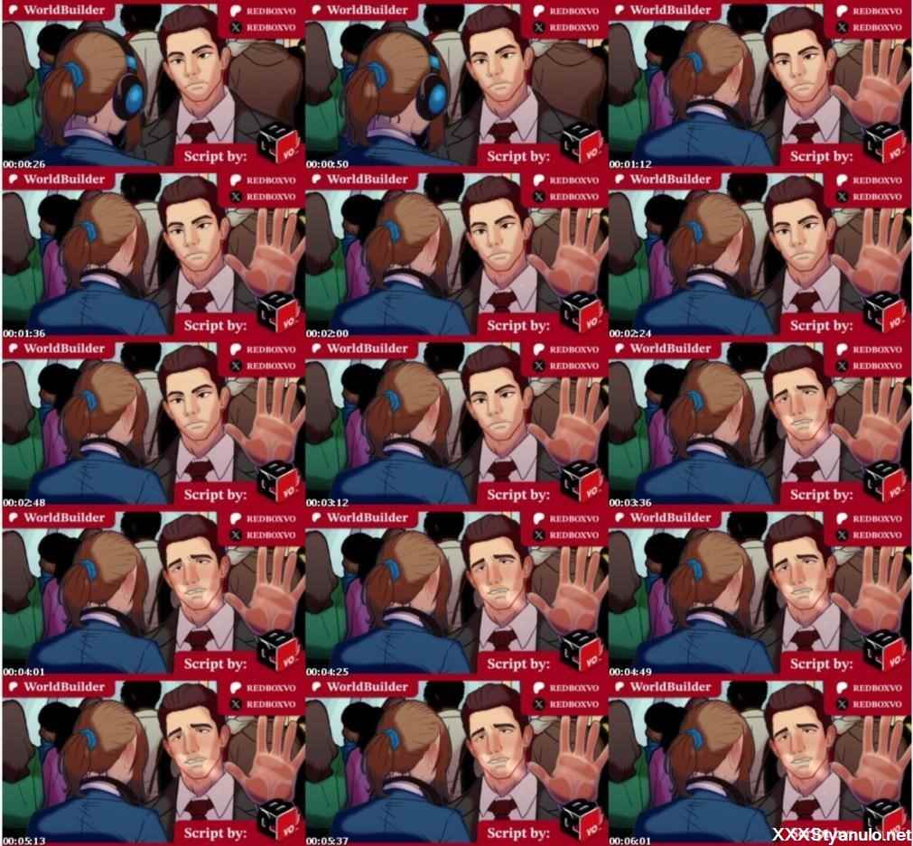 Video screenlist RedBoxVO - Man Catches You Listening To Smut On The Subway Patreon Preview [FullHD]