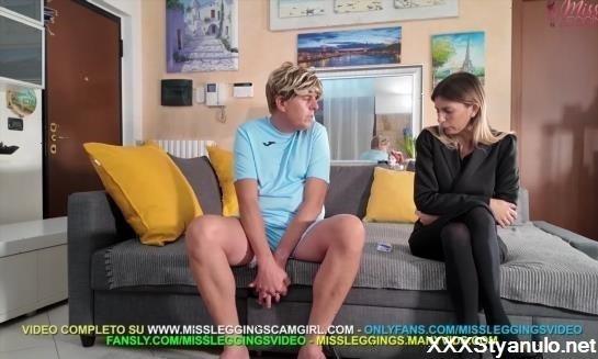 Miss Leggings - Matrigna Vedova Si Fa Aiutare Dal Figliastro Per Non Deludere Il Fidanzato Al Primo Appuntamento [FullHD]
